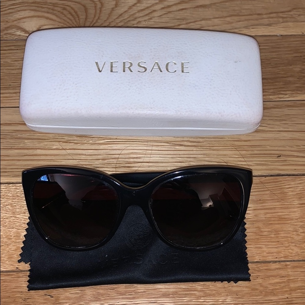VERSACE Sunglasses VE4281 Black/Brown Gradient